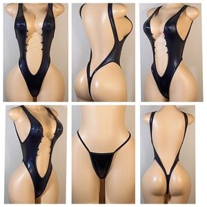 Sleek Custom Black One Piece